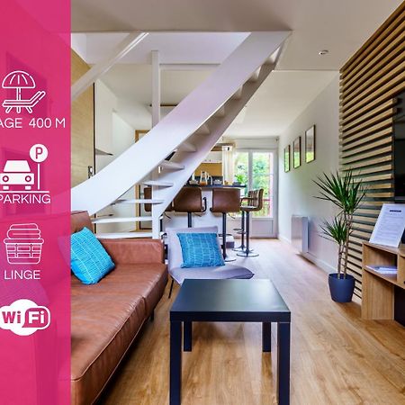 Ilbetea - Ideal Couple - Duplex Tout Confort - Plage A 400 M - Parking Saint-Jean-de-Luz Ngoại thất bức ảnh
