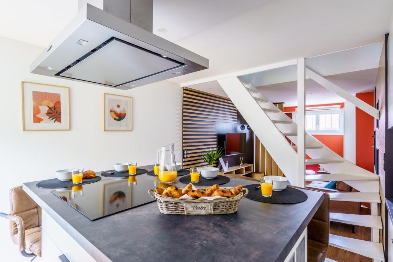 Ilbetea - Ideal Couple - Duplex Tout Confort - Plage A 400 M - Parking Saint-Jean-de-Luz Ngoại thất bức ảnh