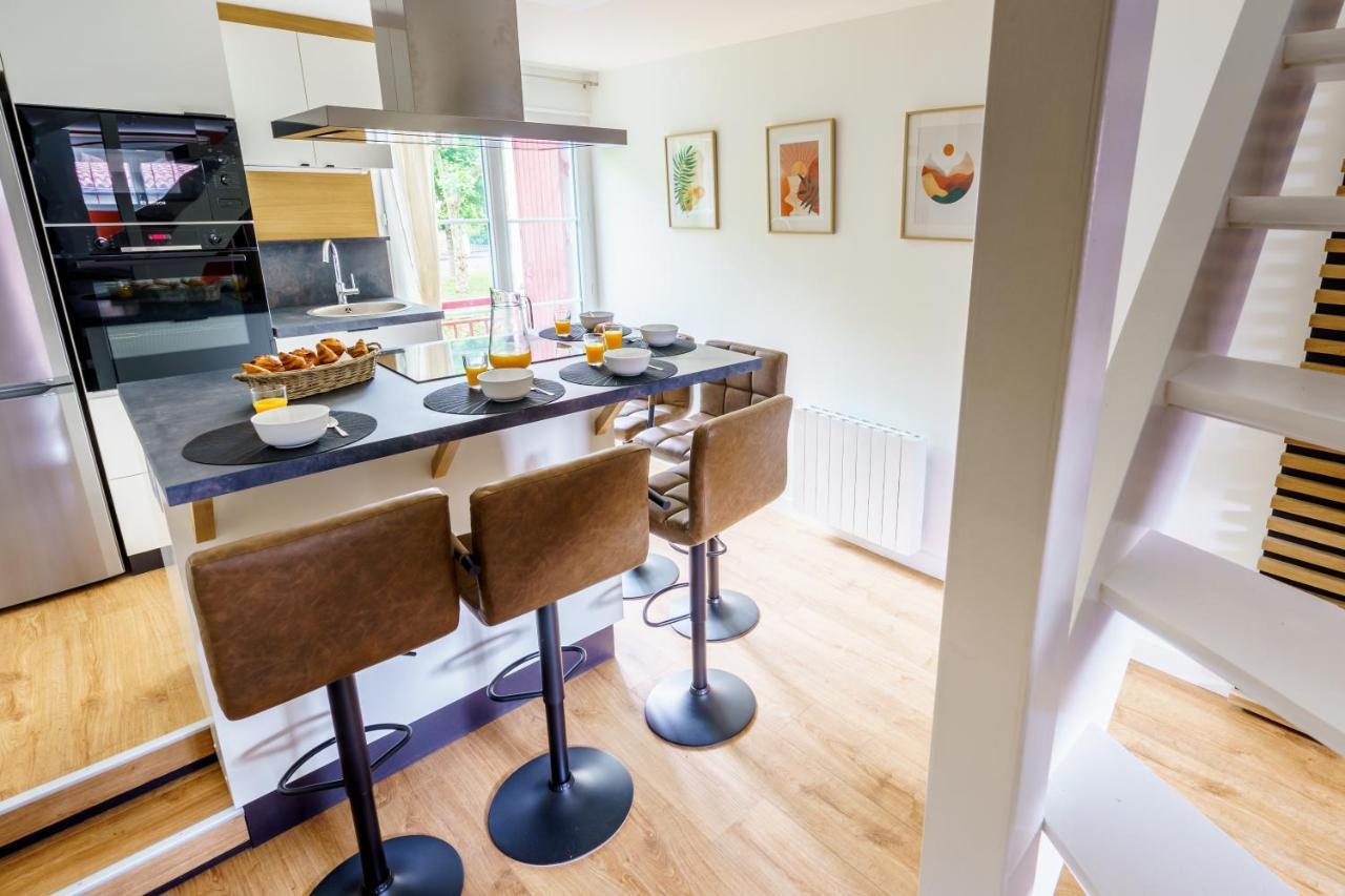 Ilbetea - Ideal Couple - Duplex Tout Confort - Plage A 400 M - Parking Saint-Jean-de-Luz Ngoại thất bức ảnh