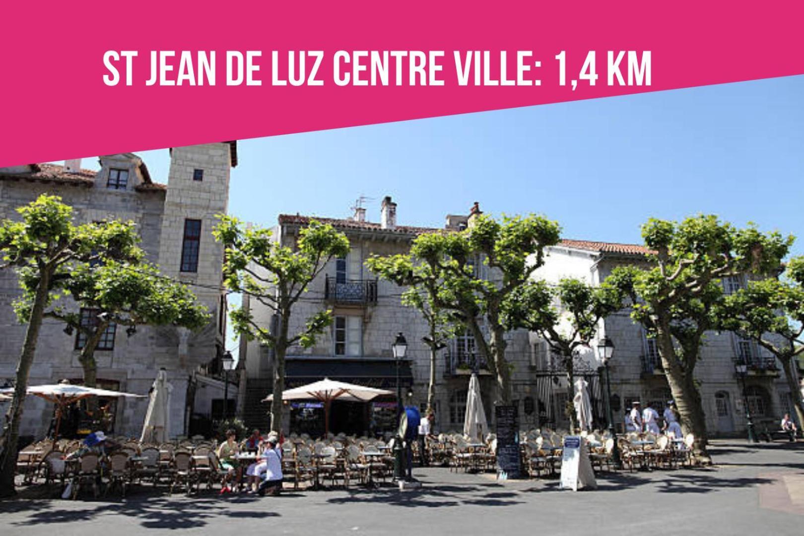 Ilbetea - Ideal Couple - Duplex Tout Confort - Plage A 400 M - Parking Saint-Jean-de-Luz Ngoại thất bức ảnh